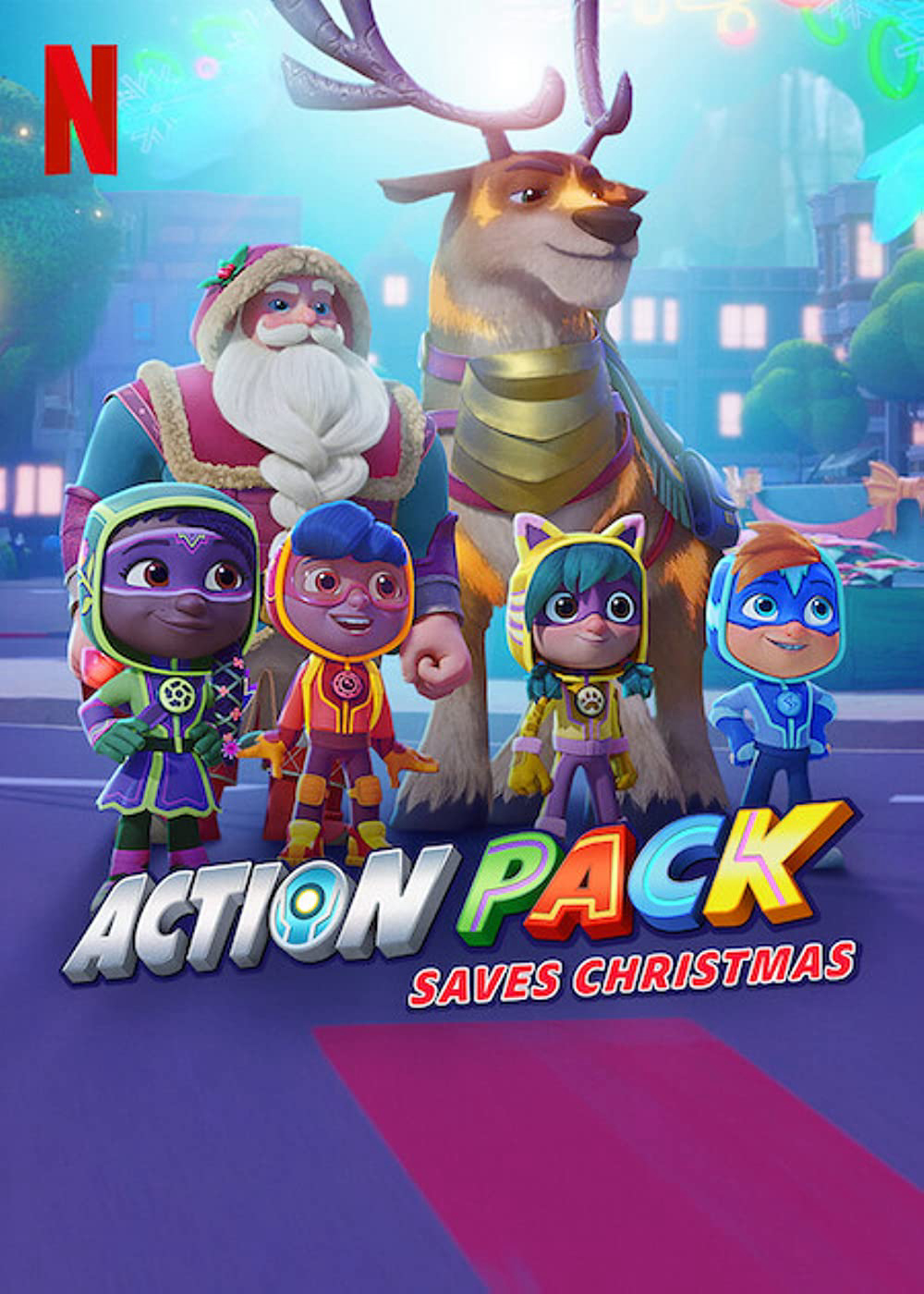 Action Pack giải cứu Giáng sinh Vietsub The Action Pack Saves Christmas Vietsub